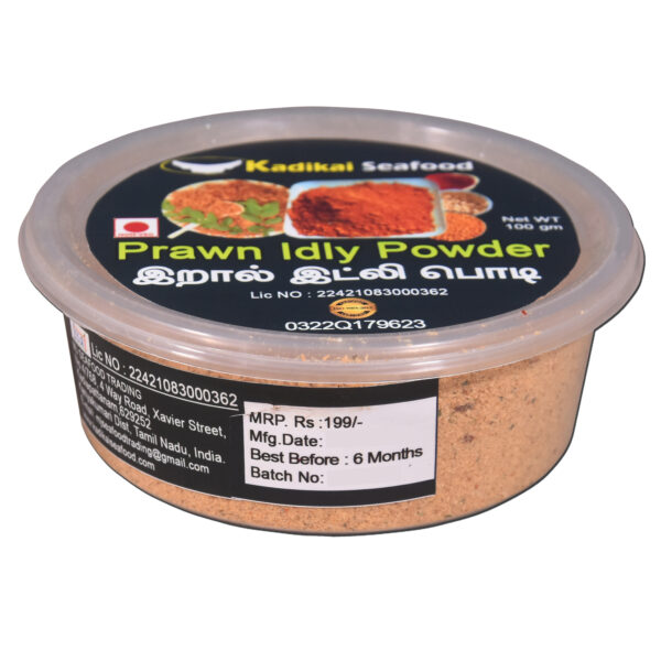 Savory Prawn Idly Powder - A Delicious Seafood Condiment