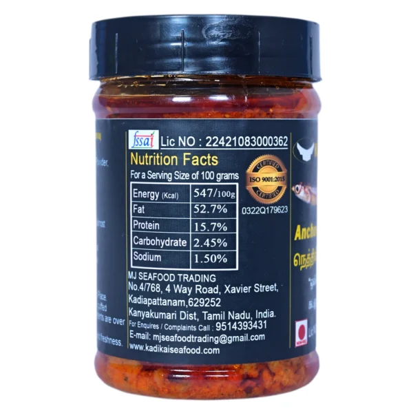 Anchovy fish pickle